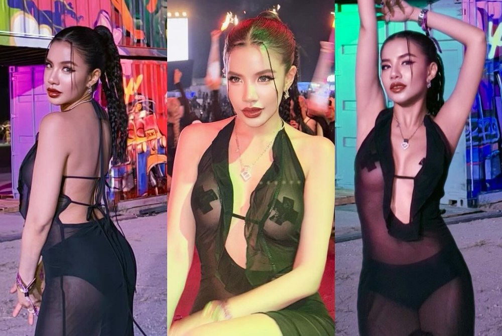 เซ็กซี่ตาแตก! "ใบเตย" ฟาดเดรสซีทรูปิดจุกแซ่บไฟลุก