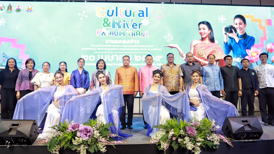 พ่อเมืองปทุมธานีดันท่องเที่ยว “Cultural and River” ชวนล่องเจ้าพระยาเที่ยววิถีชุมชน