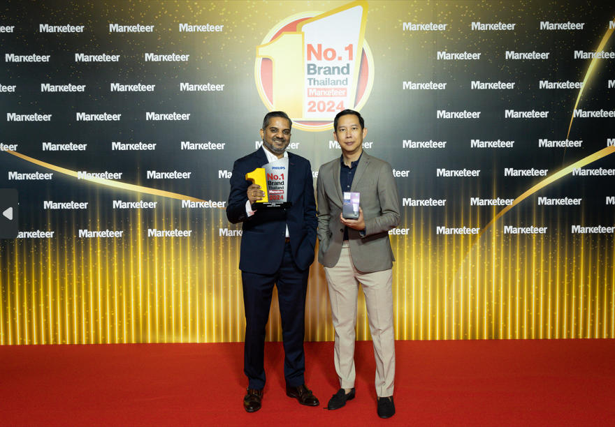 "ฟิลิปส์" คว้ารางวัล “No.1 Brand Thailand Award 2024” เป็นปีที่ 7 ตอกย้ำระบบไฟอัจฉริยะ และผลิตภัณฑ์แสงสว่าง LED อันดับ 1 ที่คนไทยไว้วางใจสูงสุด