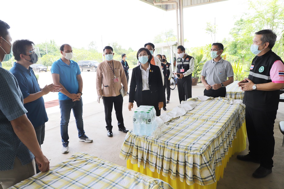  หนองบัวลำภูตรวจโรงงานเชิงรุกหลังพบผู้ติดเชื้อโควิด 2 ราย