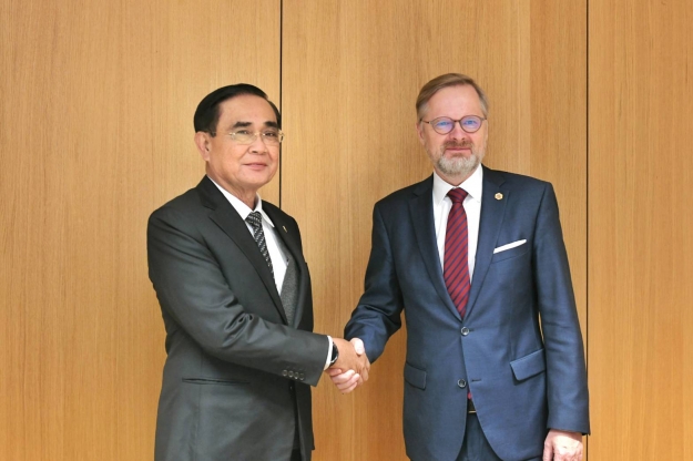 นายกฯไทย-เช็ก ร่วมมือเพื่อสร้างความพร้อมให้ทั้งสองประเทศและภูมิภาคอย่างยั่งยืนในอนาคต