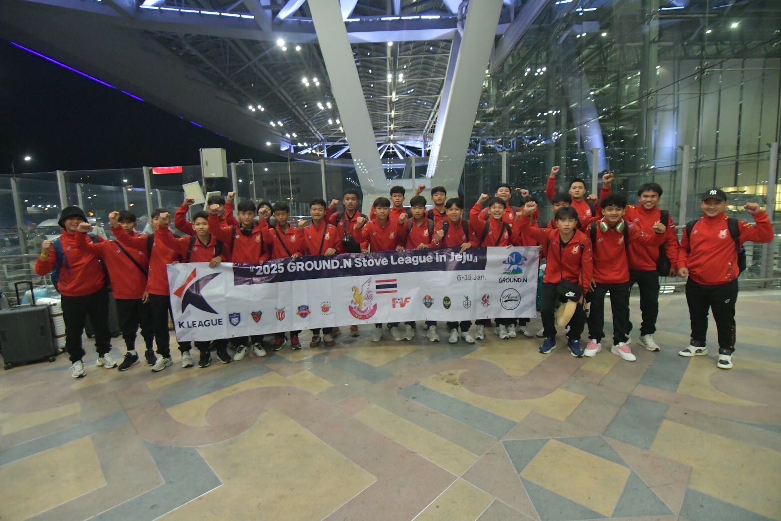 บุกแดนโสม! ‘พญาไก่ชนจูเนียร์ U15’ ยกพลดวลแข้งเยาวชนเคลีก