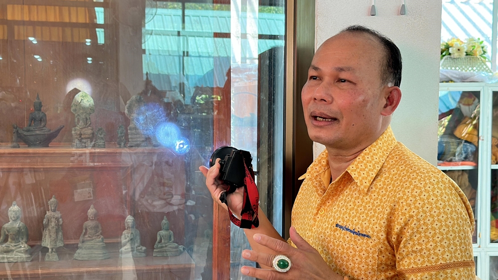 ผอ.พิพิธภัณฑสถานแห่งชาติขอนแก่น ให้ความรู้พระพุทธรูป "ครูบาไก่" ขุดได้ ยันขึ้นทะเบียน  5 องค์ที่เหลือ 