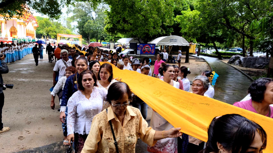 พังงาสืบสานศรัทธา แห่ผ้าห่มพระพุทธไสยาสน์วัดสุวรรณคูหา เนื่องในวันอาสาฬหบูชา