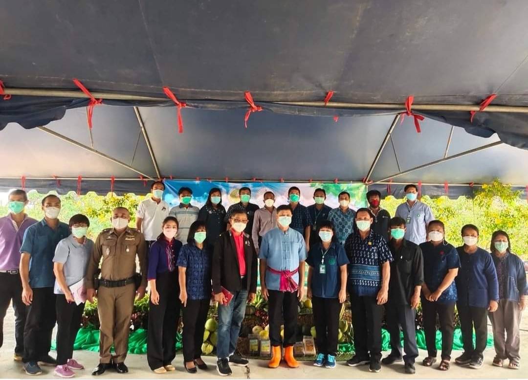 นอภ.บางน้ำเปรี้ยว เปิดงานวันถ่ายทอดเทคโนโลยี่เพื่อกลุ่มเกษตรกร