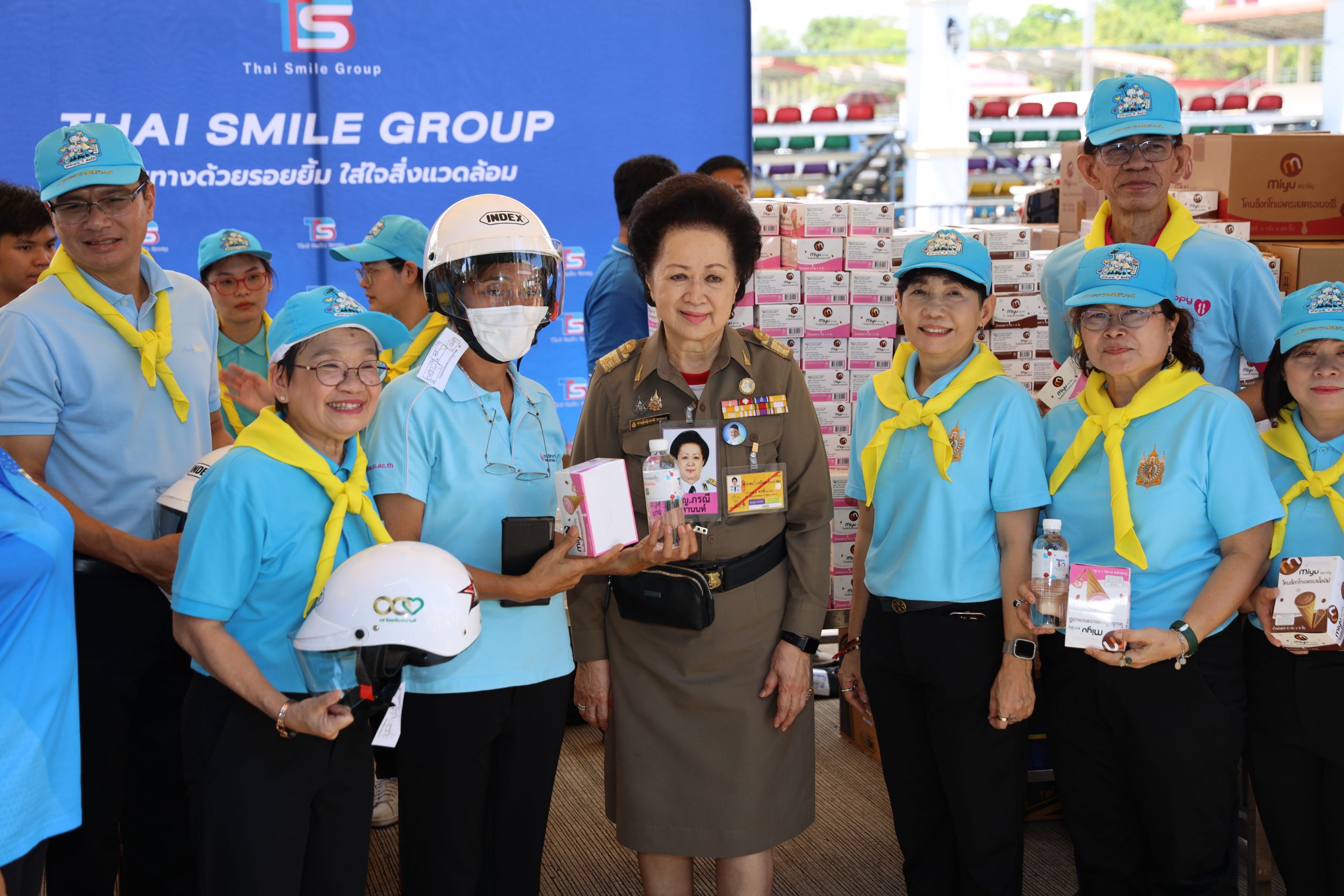 ก.แรงงาน ฝึกอาชีพจิตอาสาบริการประชาชน เฉลิมพระเกียรติเนื่องในวันแม่แห่งชาติ