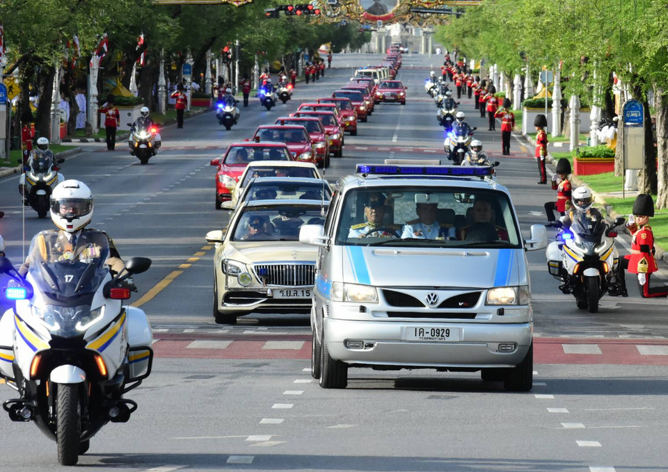 ประมวลภาพ พิธีเคลื่อนพระศพ “เจ้าฟ้าพัชรกิติยาภาฯ” จาก รพ.จุฬาฯ สู่พระที่นั่งพิมานรัตยา ท่ามกลางความอาลัยของพสกนิกร 