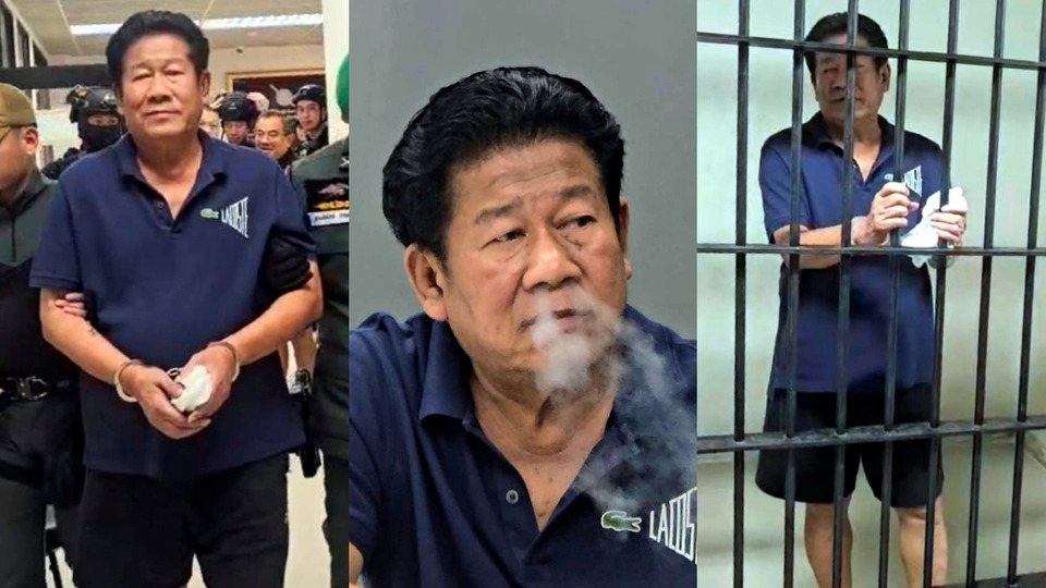 คุม “ฉลอง เรี่ยวแรง” ใส่กุญแจมือเข้าห้องขัง หลังดราม่าปมให้สิทธิ์สัมภาษณ์-สูบบุหรี่