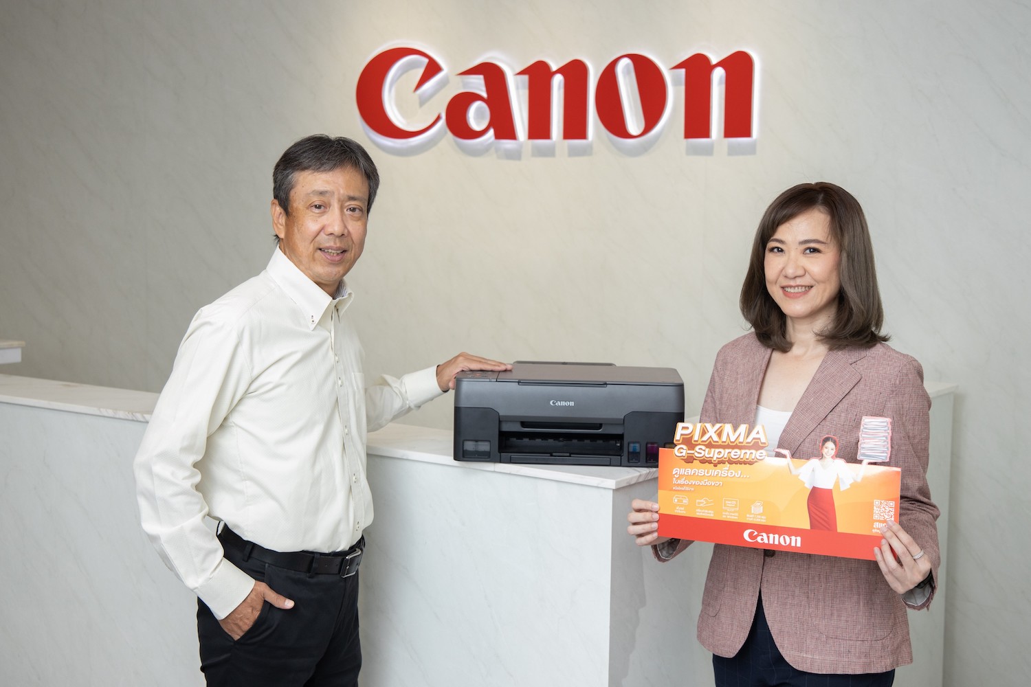 "Canon" ส่ง “แคนนอนพรินเตอร์ มือใคร...ก็ใช้ง่าย” งัดกลยุทธ์ปลดล็อกทุกข้อจำกัดงานพิมพ์ เจาะลึกอินไซต์ผู้ใช้ทุกระดับ