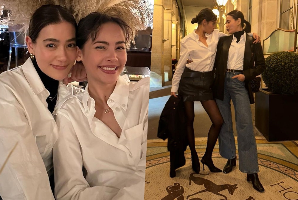 "ญาญ่า-คิมเบอร์ลี่" เท่แพ็คคู่แต่งตัวธีมเดียวกันไม่ได้นัด!