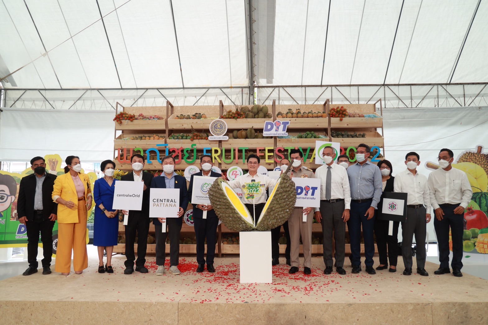 "จุรินทร์" เปิดเทศกาลผลไม้ 2022 ส่งเสริมบริโภคผลไม้ไทยกว่า 1.45 แสนตัน ช่วยชาวสวนกว่า 6.5 แสนครัวเรือน