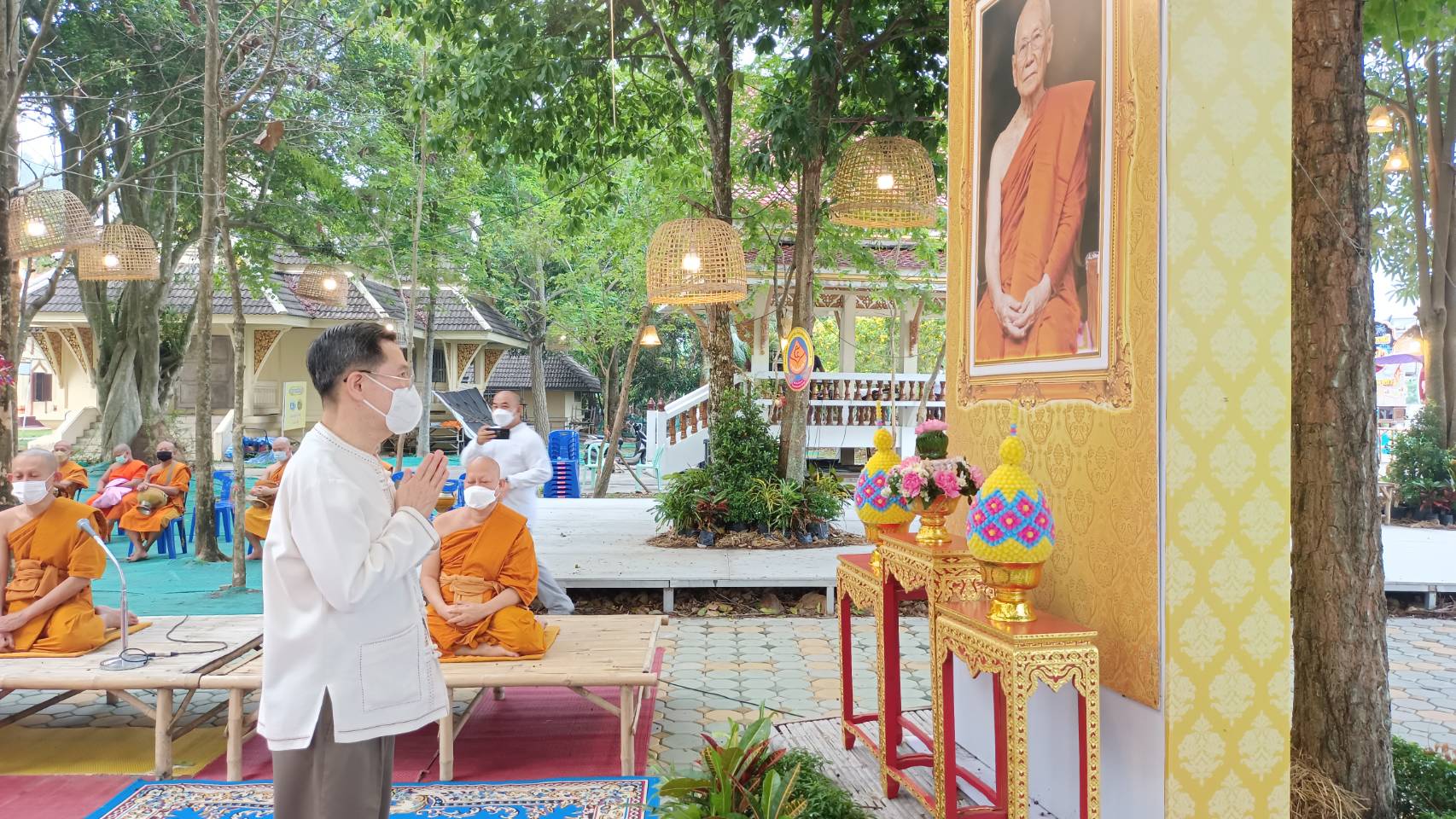 นครนายกจัดงานสัปดาห์ส่งเสริมการเผยแผ่พระพุทธศาสนา  เนื่องในเทศกาลวันมาฆบูชา ปี 2565