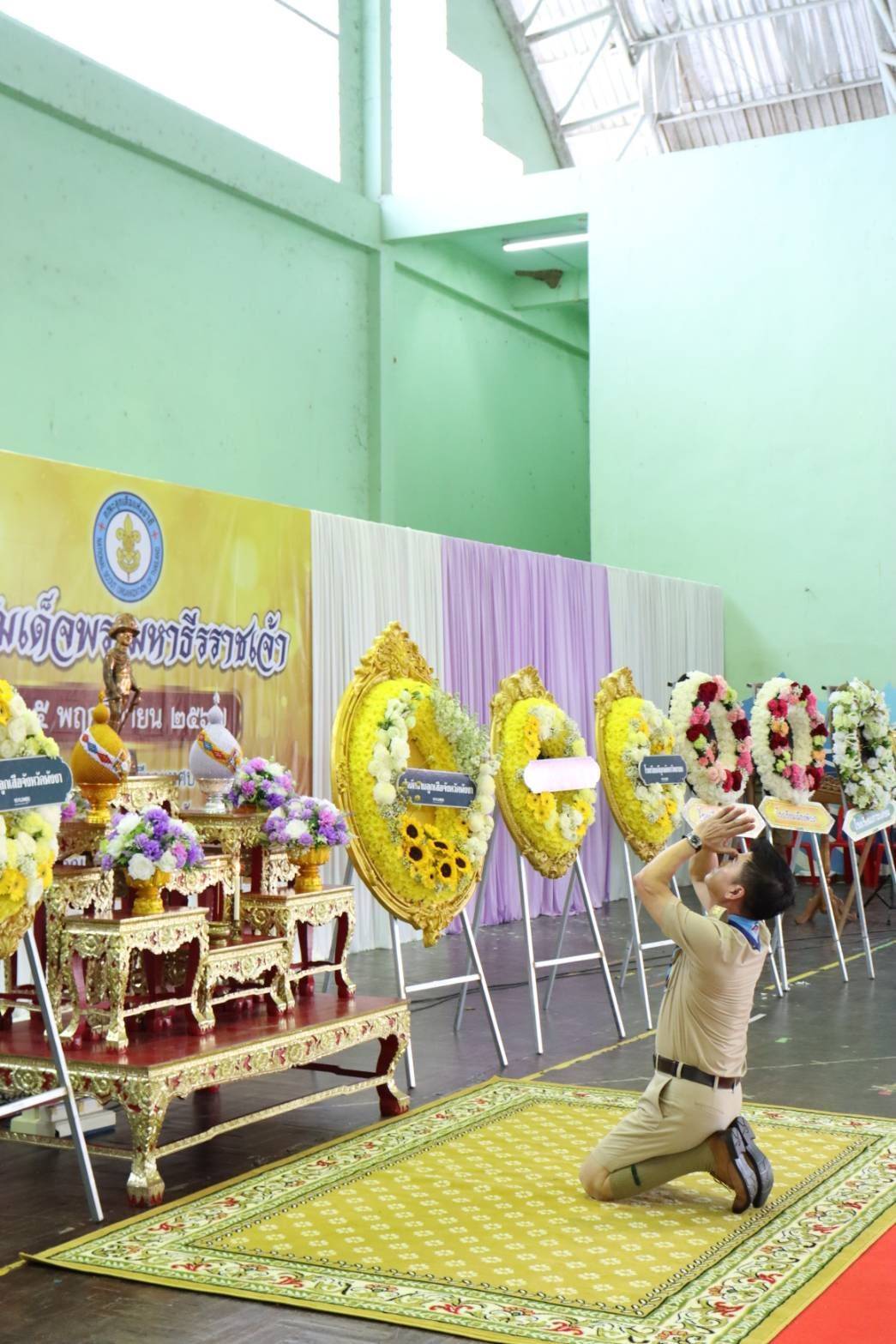 พังงา จัดพิธีวางพวงมาลาและถวายราชสดุดี เนื่องในวันสมเด็จพระมหาธีรราชเจ้า 25 พฤศจิกายน 2567