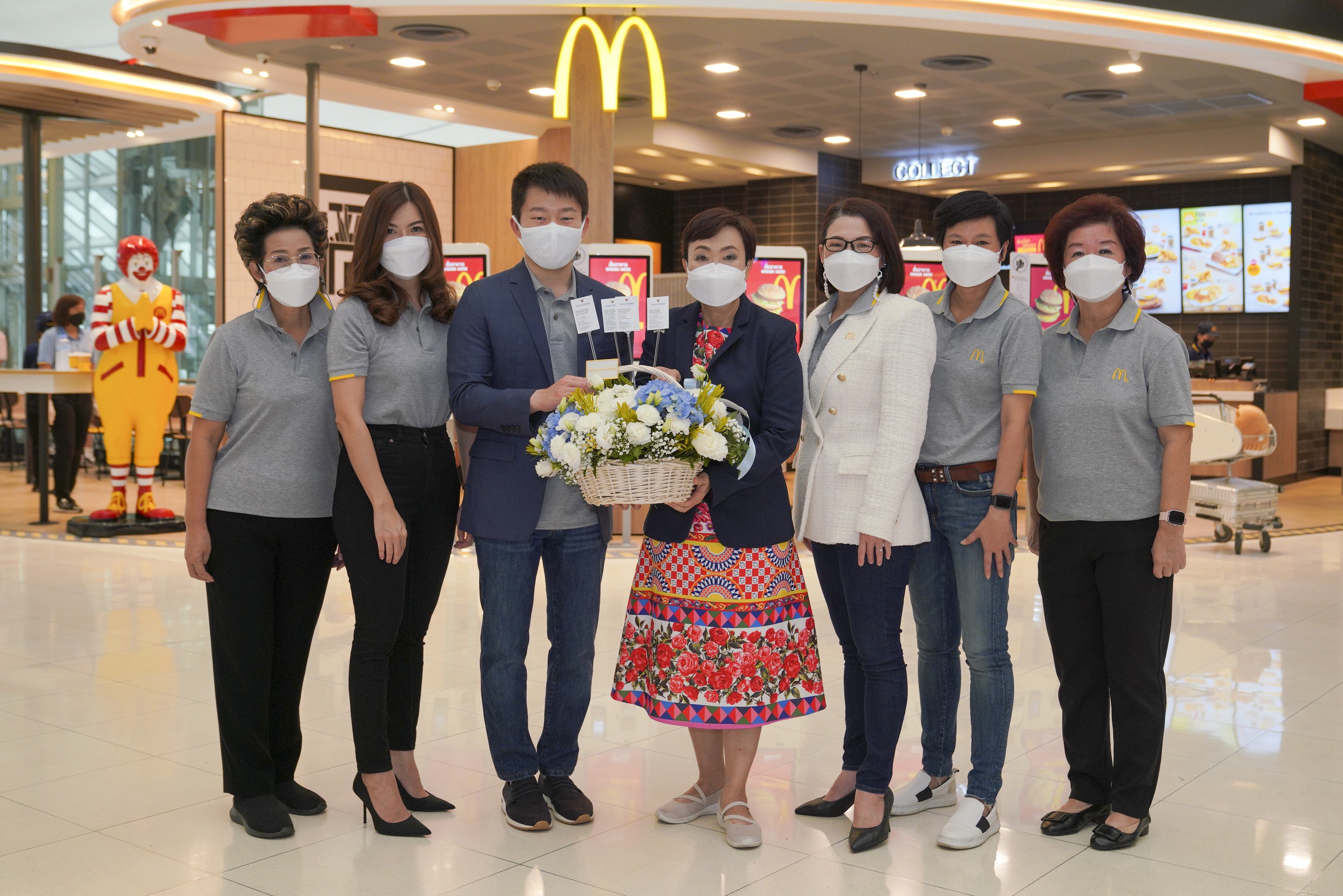 "คิง เพาเวอร์" เปิดร้านแมคโดนัลด์ที่ท่าอากาศยานสุวรรณภูมิ 