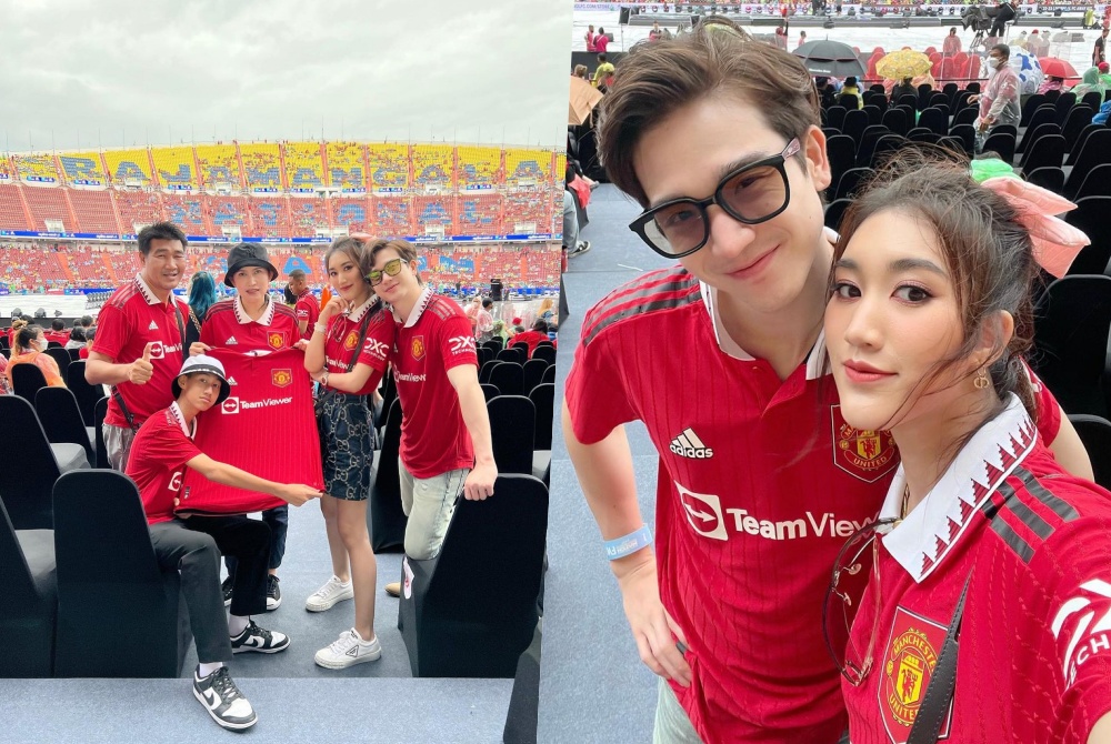 "ตงตง-เบส" โชว์รูปคู่ศึกแดงเดือดสยบลือรักหมดโปร