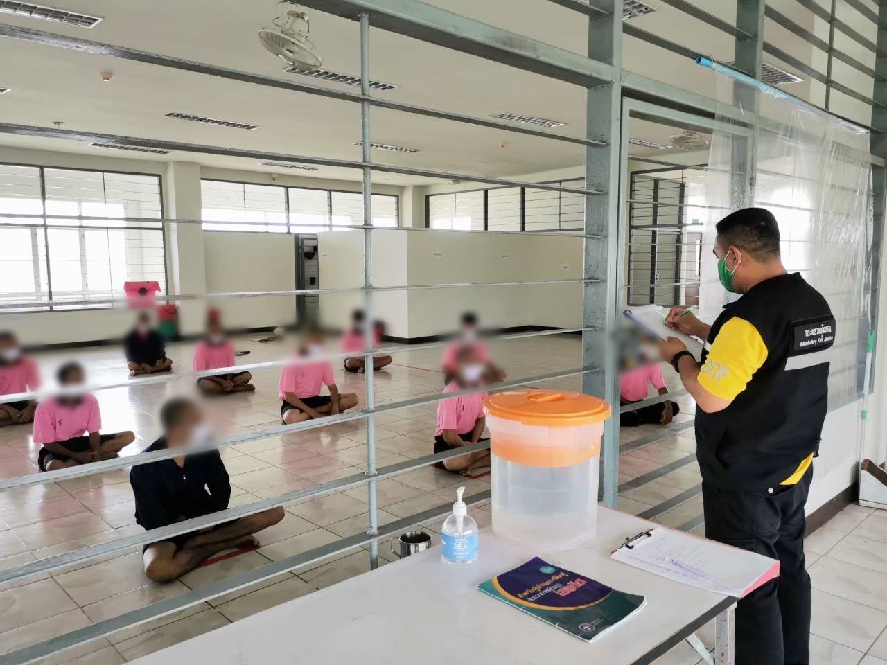กรมคุมประพฤติยกระดับมาตรการป้องกันโควิด-19 เข้มข้นครอบคลุมทุกพื้นที่