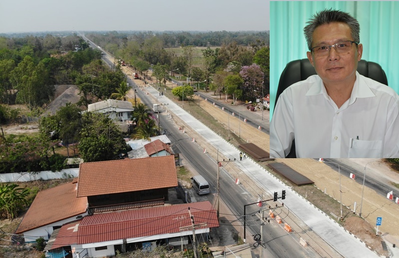 แขวงทางหลวงพิษณุโลกที่ 2 (วังทอง) ปิดแยก "สากเหล็ก – กกไม้แดง" 