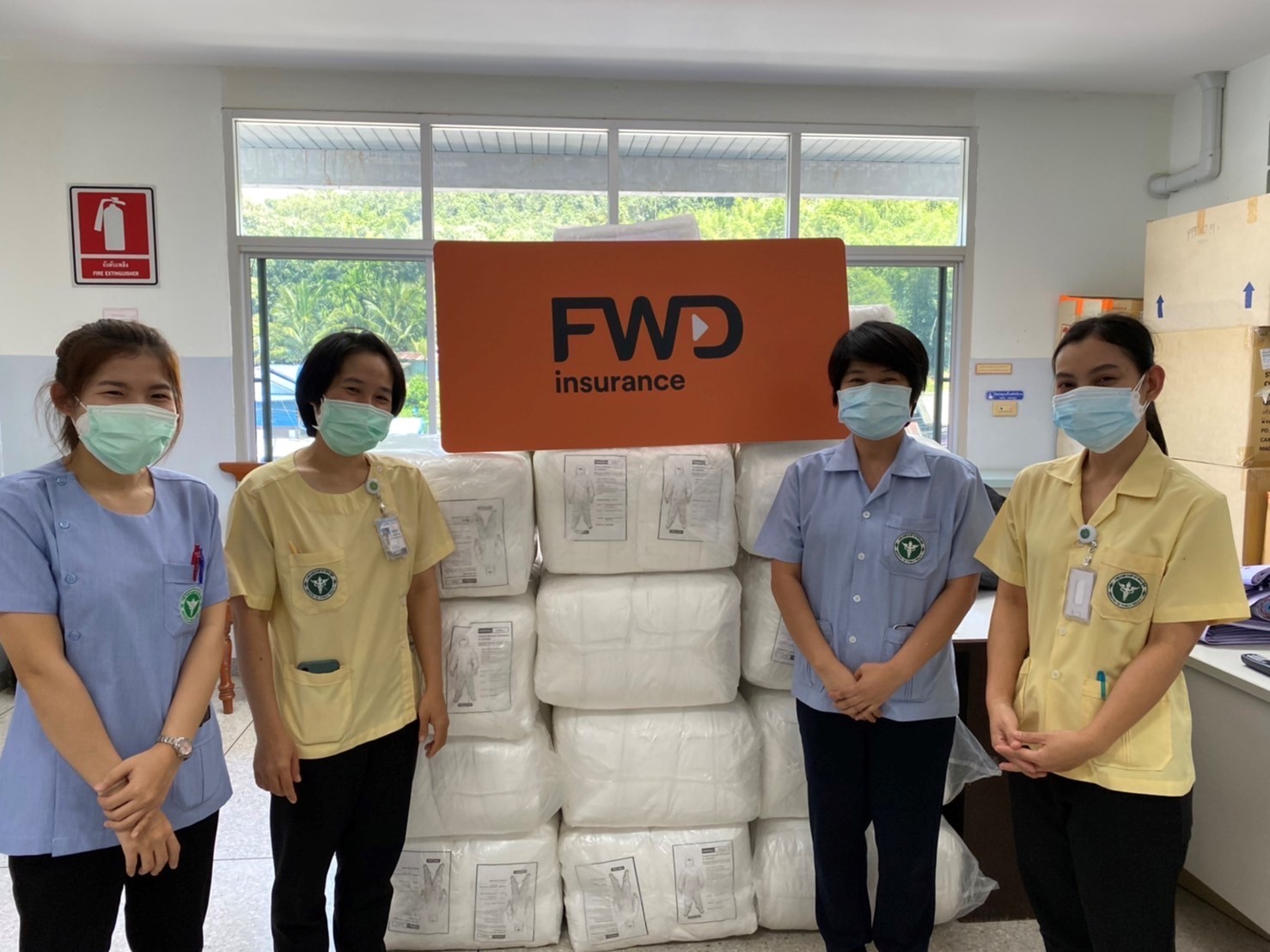 FWD ประกันชีวิต ห่วงใยคนไทยในพื้นที่ห่างไกล  ส่งอุปกรณ์การแพทย์ช่วยโรงพยาบาล 4 จังหวัดในพื้นที่ขาดแคลน