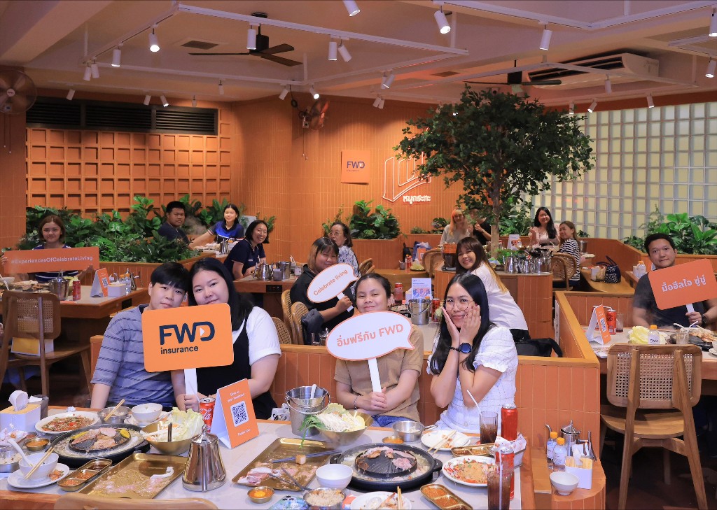 FWD ประกันชีวิต สร้าง Brand Experience  มอบประสบการณ์ Celebrate living ปิ้งย่างแบบไทยๆ ระดับพรีเมียม กับ “เฮ หมูกระทะ”