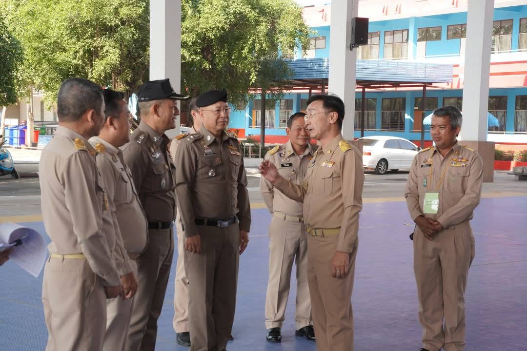 ผู้ว่าฯยโสธรตรวจเยี่ยมให้กำลังใจเจ้าหน้าที่ผู้ปฏิบัติงานการเลือกตั้งส.อบจ. 