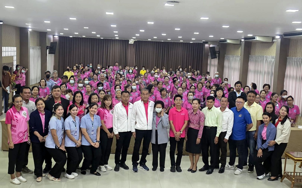 เทศบาลนครสมุทรสาครให้ความรู้ "มะเร็งเต้านม" ต้นเหตุการเสียชีวิตอันดับ 1 ในสตรีไทย