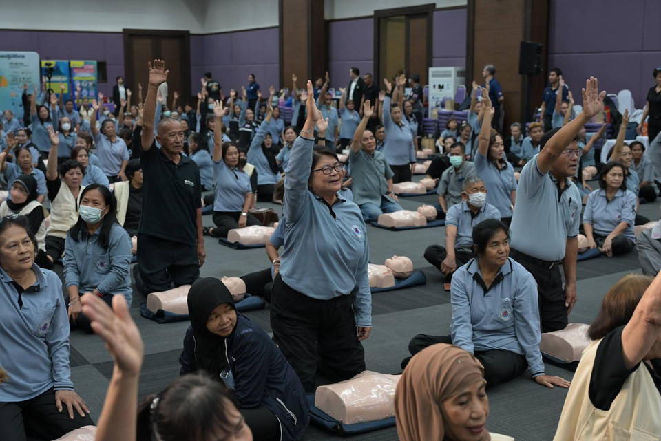 สพฉ.-สธ.ผนึกกำลัง อบรม CPR อสม.ทั่วไทย ขับเคลื่อน “1 ครัวเรือน 1 CPR” ลดอัตราการตาย-พิการ 