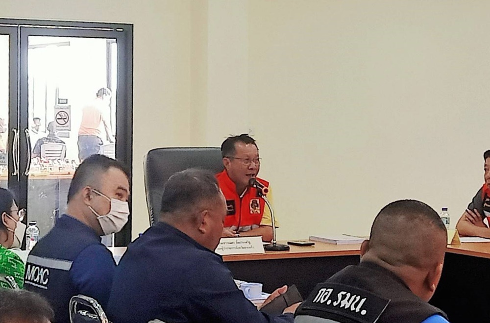 ชป.สระแก้ว ร่วมประชุมเตรียมพร้อมรับสถานการณ์ฝนทิ้งช่วง-อุทกภัย ในเขตพื้นที่ตำบลผักขะ