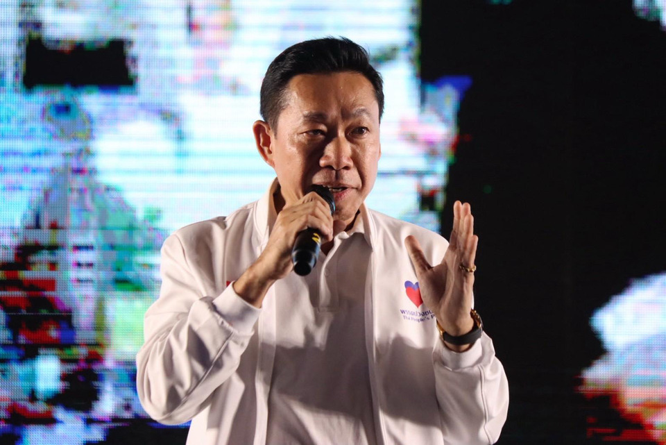 “เอกสิทธิ์” นำปวงชนไทยปราศรัยใหญ่สมุทรปราการ ลั่น “หัวใจคู่ สู้แล้วรวย” ชวนลองพรรคใหม่ เปลี่ยนประเทศ