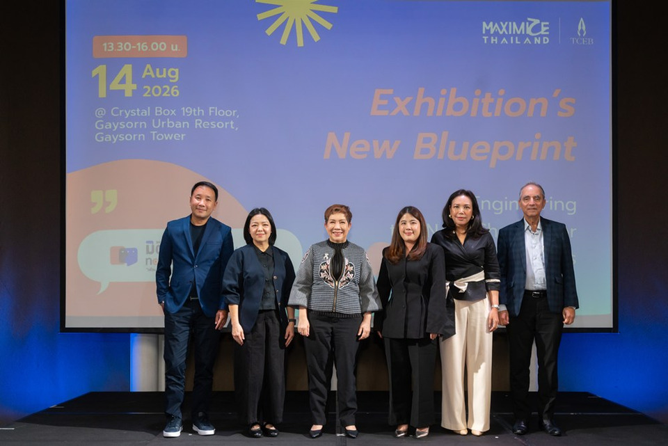 ทีเส็บดันยุทธศาสตร์ 4Es แคมเปญ Meet Exponential ปรับโฉมอุตสาหกรรมแสดงสินค้าไทย ตอกย้ำอาเซียนฮับ เพิ่มขีดความสามารถแข่งขันตลาดโลก