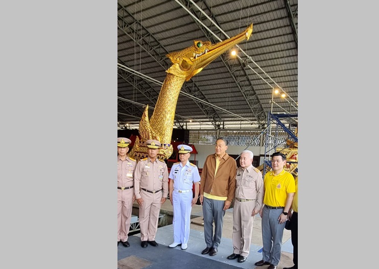 กองทัพเรือขอเชิญชมการฝึกฝีพายขบวนเรือพระราชพิธี