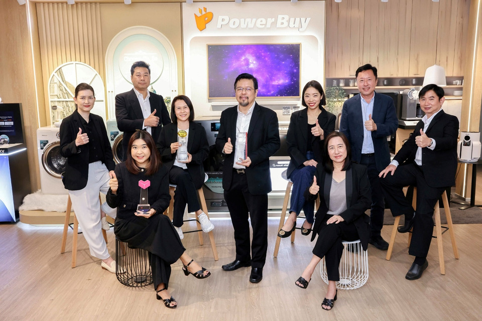เพาเวอร์บาย คว้า 3 รางวัลใหญ่ระดับชาติ–เอเชีย ตอกย้ำผู้นำค้าปลีกเครื่องใช้ไฟฟ้าไทย 30 ปี