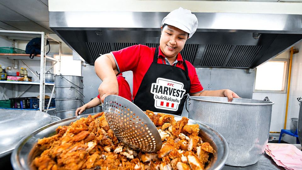 KFC Harvest สานต่อแนวคิด “ไม่ทิ้ง...ให้ใครต้องหิว” เปลี่ยนอาหารส่วนเกินสู่สังคมยั่งยืน