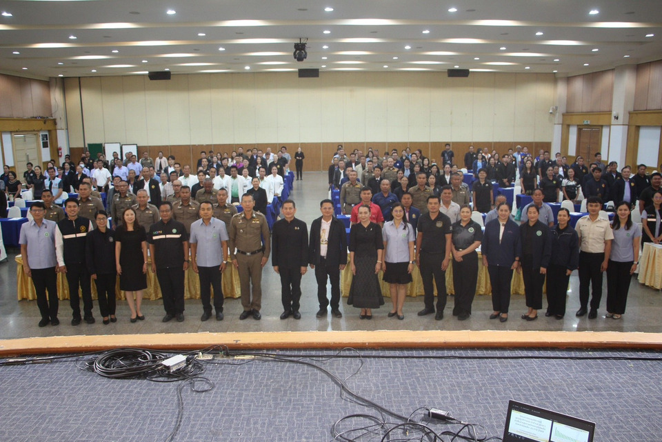 ร้อยเอ็ดสั่งลุย! ปั้นกองทัพ "ชปต." 202 ตำบล ชูอาวุธทางปัญญา-สุขภาพจิต ขยี้ปัญหายาเสพติดให้สิ้นซาก