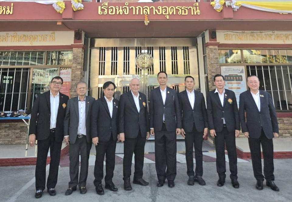 กมธ.กฎหมายฯ วุฒิสภา ลงพื้นที่เรือนจำกลางอุดรธานี ติดตามสิทธิผู้ต้องขัง–ดันพัฒนาทักษะอาชีพก่อนพ้นโทษ