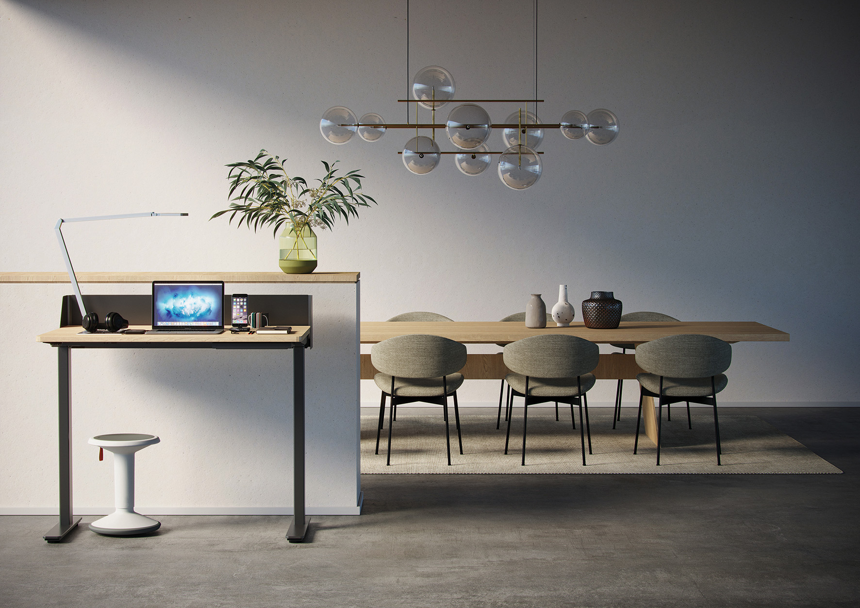 สร้างเวิร์คสเตชั่นช่วง Work From Home ง่ายๆ ด้วยตัวเองด้วยระบบโต๊ะทำงาน “JobTisch” จาก เฮเฟเล่  