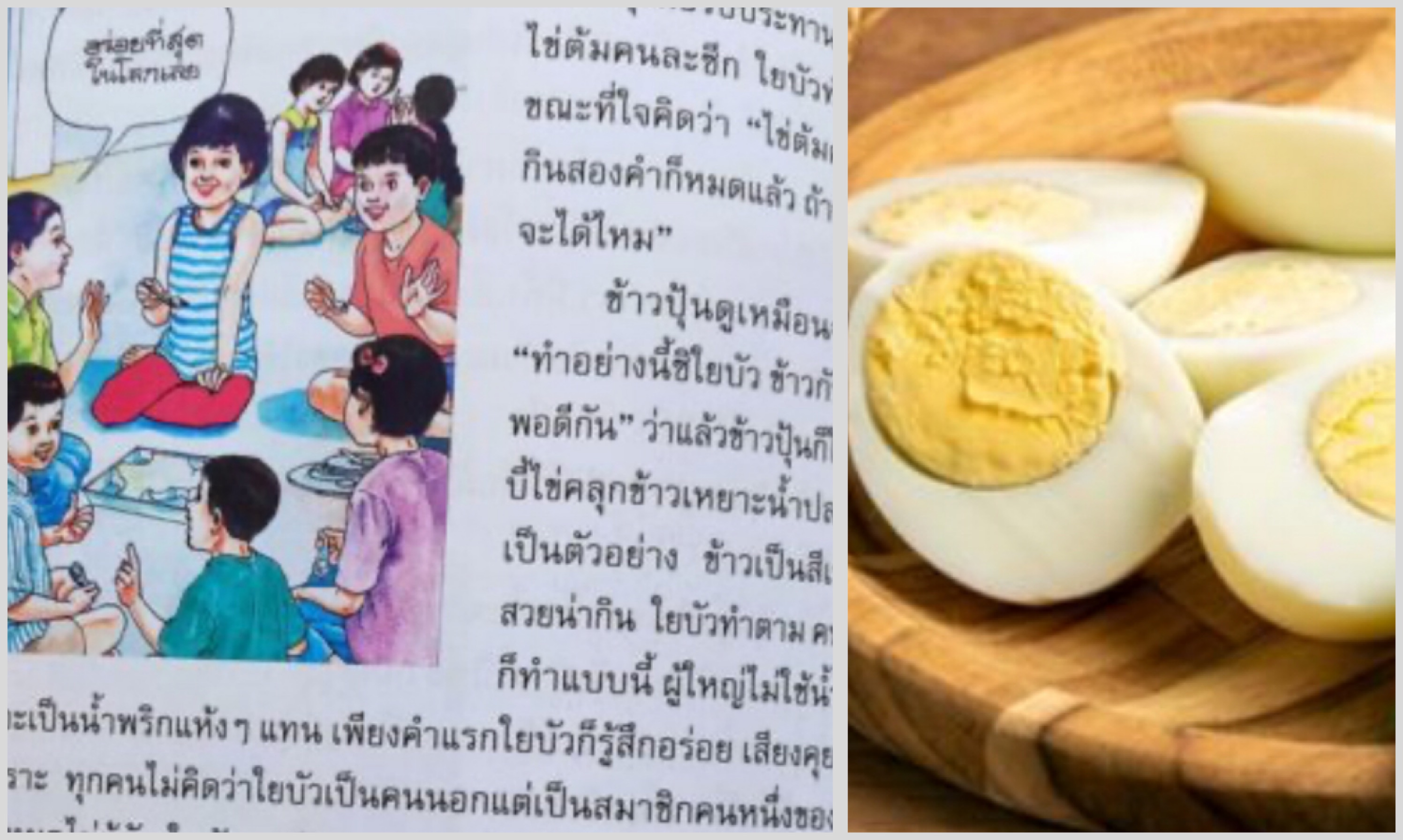  กพฐ. แจงบทเรียนสอนกินไข่ต้ม เพื่อความพอเพียง ให้เห็นคุณค่าชีวิต ส่วนเรื่องโภชนาการมีอยู่ในวิชาสังคมศึกษาอยู่แล้ว