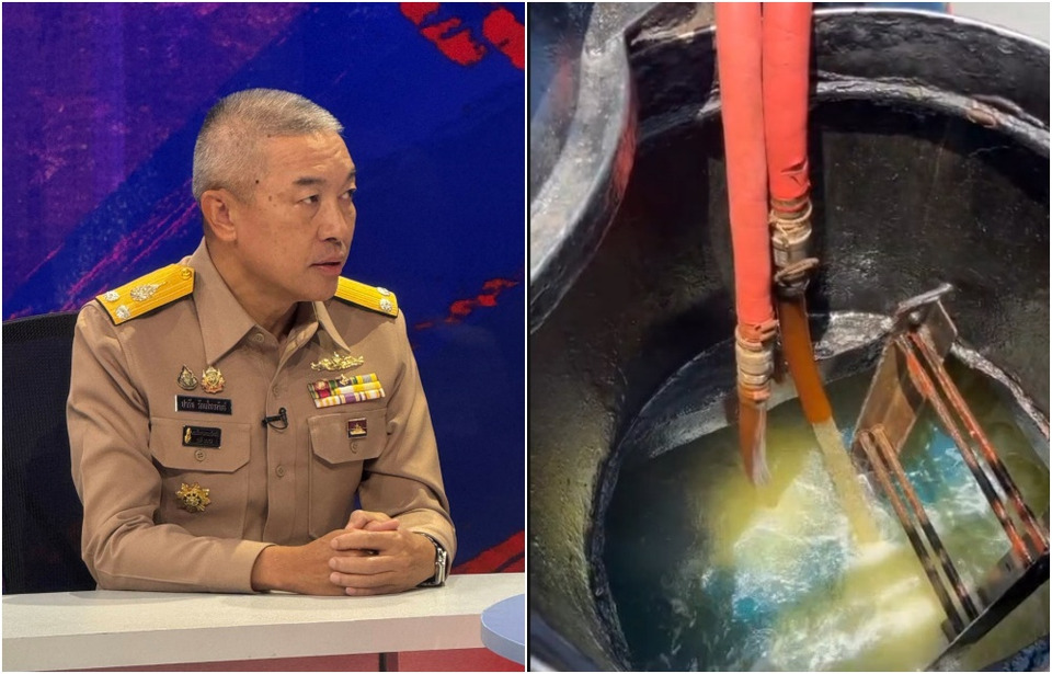 “ทร.” ยันบังคับใช้กฎหมายไม่ละเว้น หลังคลิปเรือไทยลักลอบขายน้ำมันให้เขมรถูกแชร์ว่อนโซเชียล