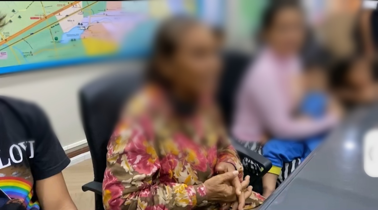 ปูพรม กวาดจับต่างด้าวอุ้มลูกน้อยนั่งขอทาน