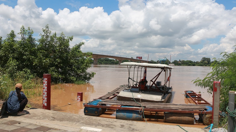หนองคายเฝ้าระวังสถานการณ์น้ำโขง 24 ชม.