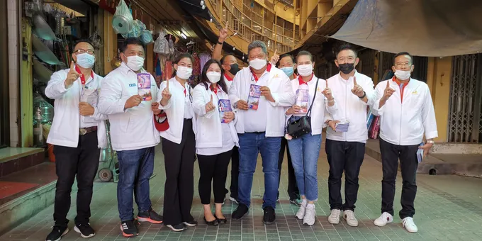  ว่าที่ร้อยตรีสมทรง สรรพโกศลกุล ผู้สมัครนายกเทศมนตรีนครพระนครศรีอยุธยา เบอร์ 1 นำกลุ่มกรุงศรีพัฒนา ลงพื้นที่ ชูนโยบาย “พูดจริง ทำจริง เคียงข้างประชาชน”