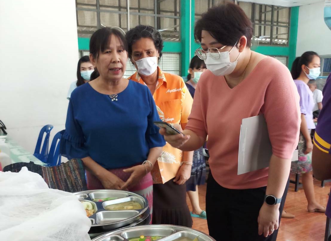 ป.ป.ช. อยุธยา  ลงพื้นที่สุ่มตรวจอาหารกลางวันและนมโรงเรียน หวังให้เด็กบริโภคถูกสุขอนามัยและป้องปรามไม่ให้เกิดการทุจริต