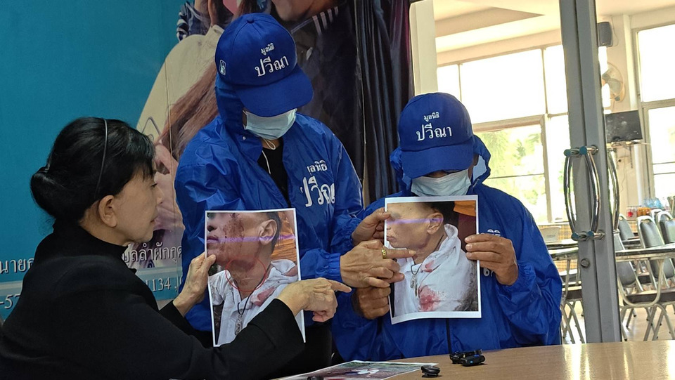 หวิดคอขาด! ลุงวัย 63 ร้องปวีณา สายเคเบิลร่วงเกี่ยวคอ รถคว่ำหัวกระแทกสลบ เลือดออกในสมอง
