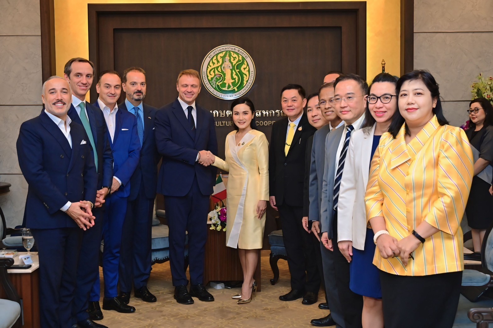 "ศ.ดร.นฤมล" เผยกระทรวงเกษตรฯ "ไทย - อิตาลี" ทำ MOU ต่อยอด "ผ้าไหม" สู่ซอฟต์พาวเวอร์แฟชั่นสากล