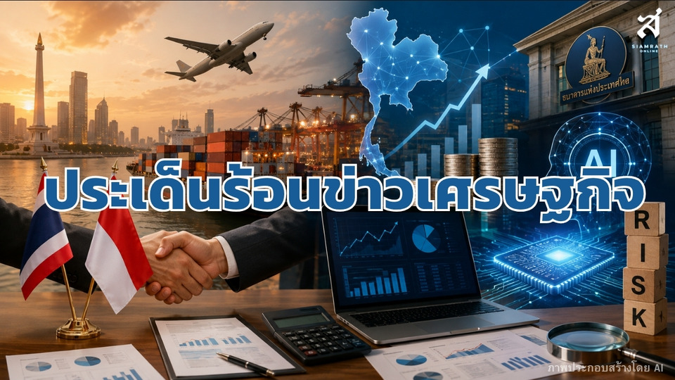 ประเด็นร้อนข่าวเศรษฐกิจ วันที่ 4 สิงหาคม 2569