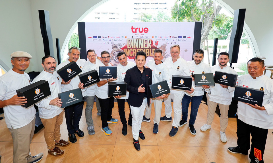 ทรู สร้างปรากฏการณ์ ดึง 12 เชฟระดับโลก 21 ดาวมิชลิน รังสรรค์ดินเนอร์ให้ลูกค้า