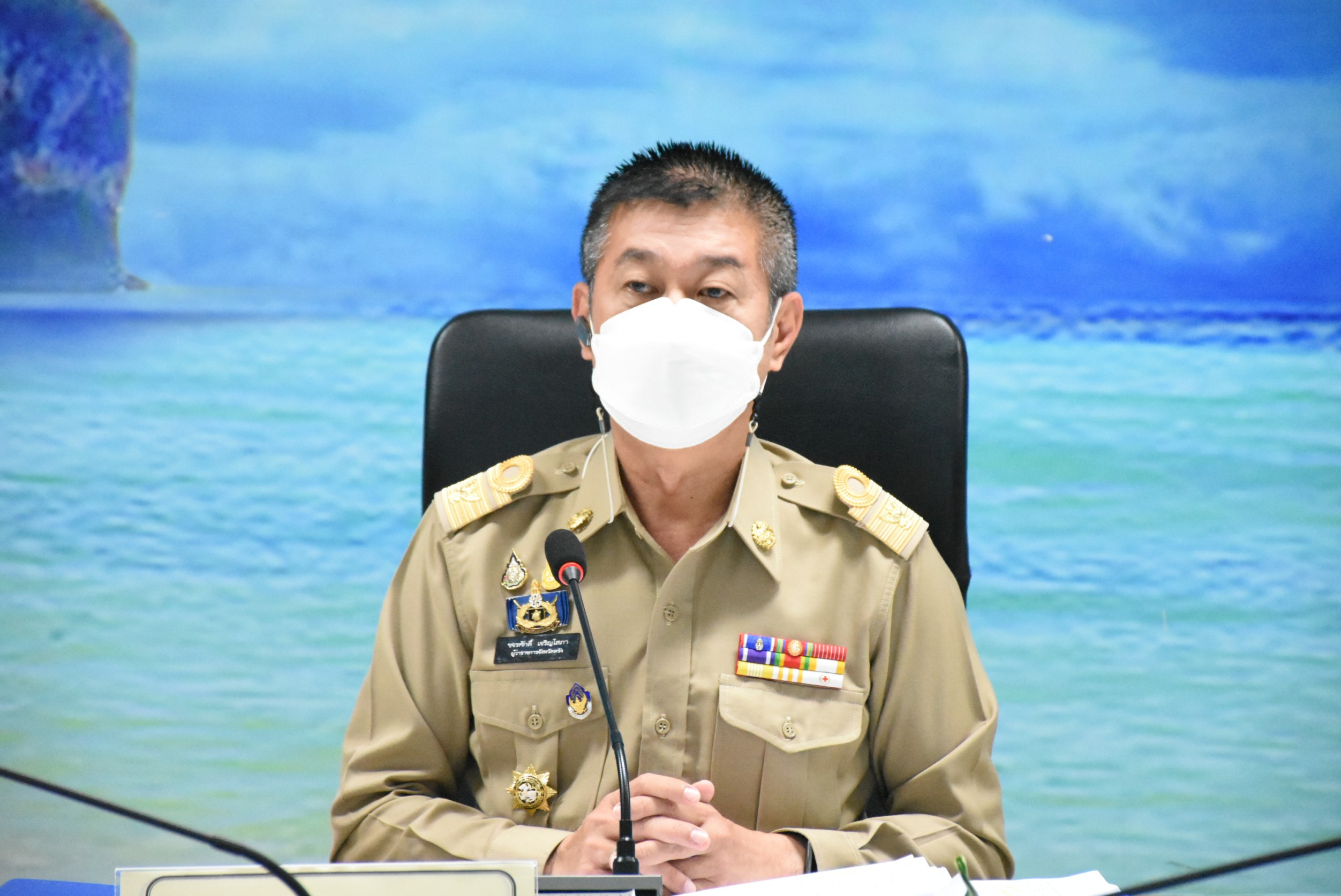 ตรังชื่นชมอำเภอหาดสำราญ เป็นBest Practiceป้องกันโควิด-19