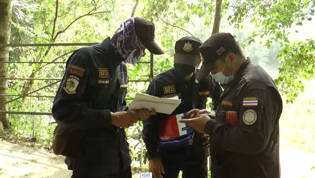 จนท.สนธิกำลังลงพื้นที่ตรวจสอบคดีร้อง"แอ๊ด คาราบาว" รุกป่า                