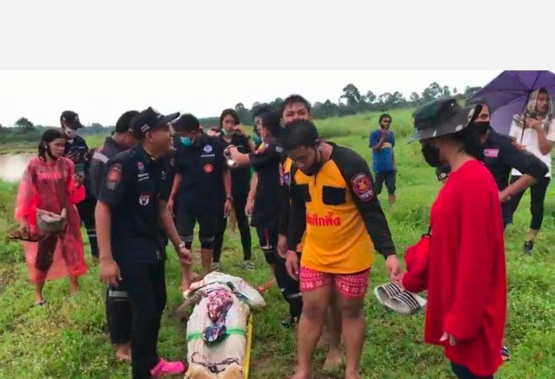 ชะตาขาดทอดแหริมคลอง​  ตลิ่งพังจมหาย  2 วันกลายเป็นศพอืดห่างไป 4 กม.