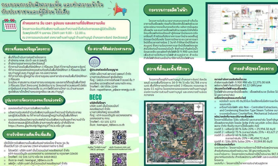 สกู๊ปพิเศษ : "ชาวบ้านท่าบุญมีเกาะจันทร์" คัดค้านโรงไฟฟ้าขยะและชีวมวล หวั่นผลกระทบต่อแหล่งผลิตน้ำดิบ