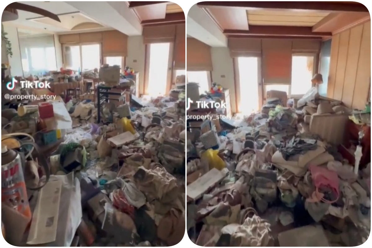 เปิดห้องมาแทบช็อก! ยิ่งกว่ากองขยะ ไม่รู้เริ่มเก็บตรงไหนก่อนดี